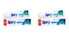 Front view of Spry Natural Xylitol Toothpaste 5oz Pack of 2 – Peppermint