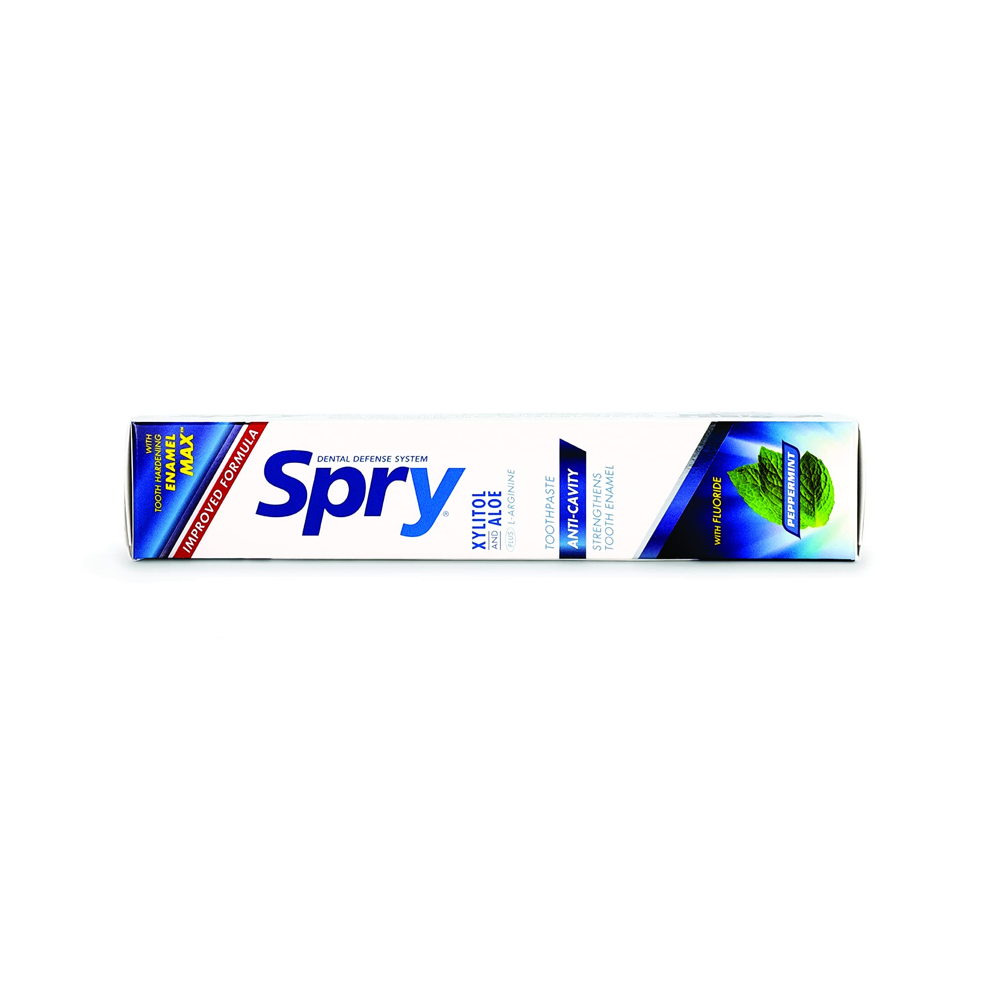 Ingredients highlight: xylitol, stevia, aloe vera.