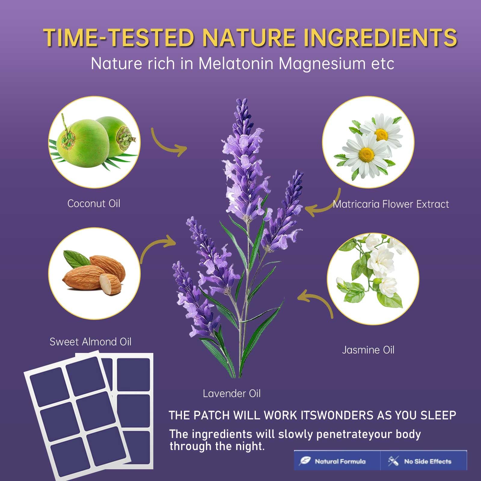 Patch being applied to arm for easy use