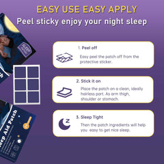 Lavender and jasmine sleep ingredients for Sqie Sleep Patches