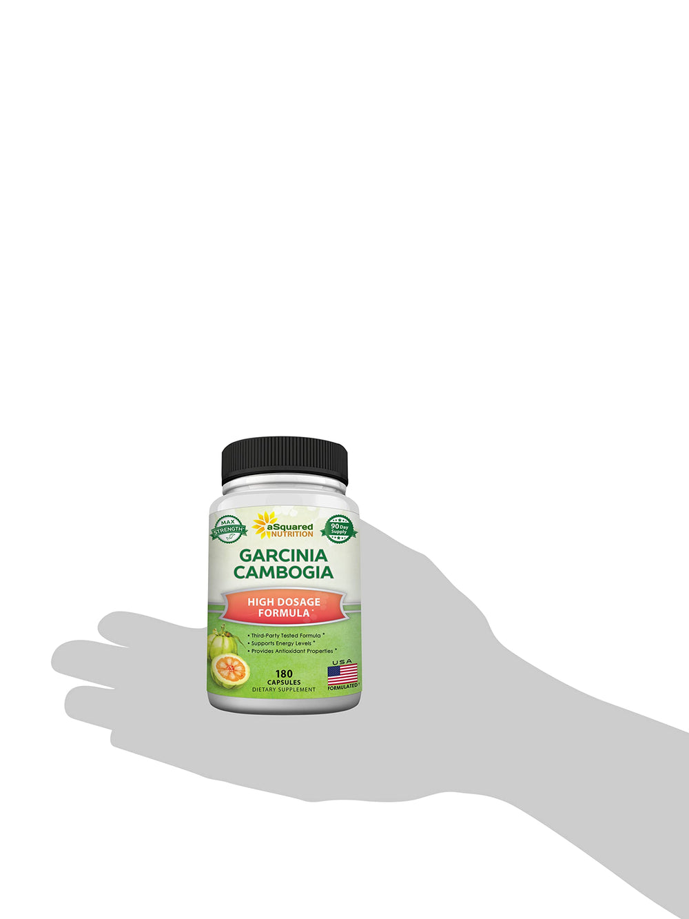aSquared Nutrition Garcinia Cambogia product packaging