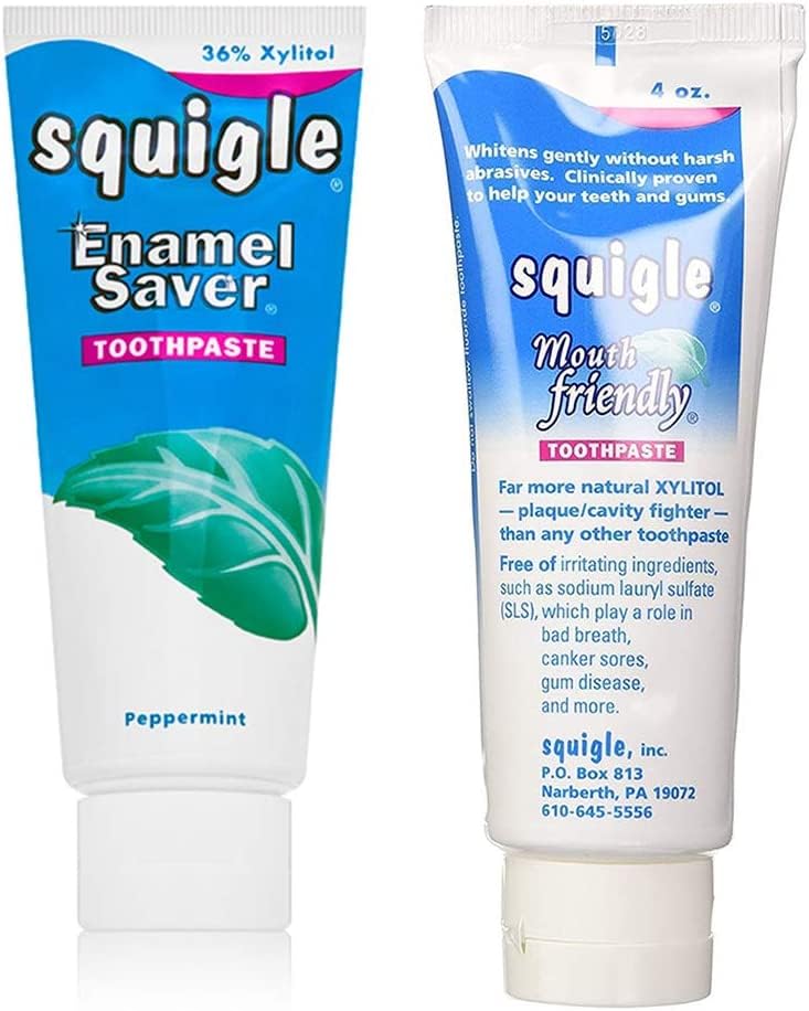 Squigle Enamel Saver toothpaste box – 1 pack