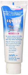 Minty peppermint flavor note for Squigle Enamel Saver toothpaste