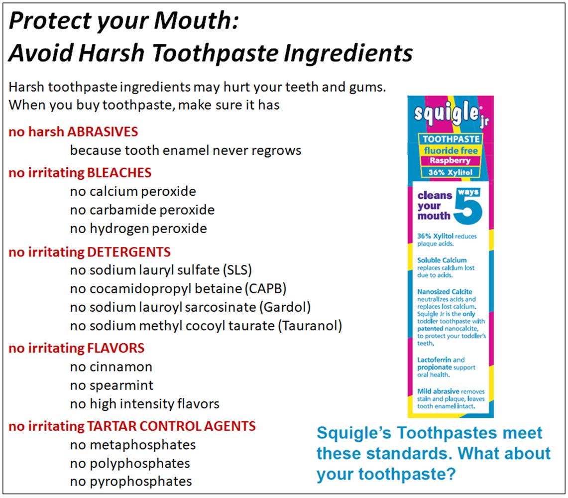 Squigle Jr toothpaste 2-pack packaging