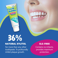 Close-up of unflavored toothpaste texture