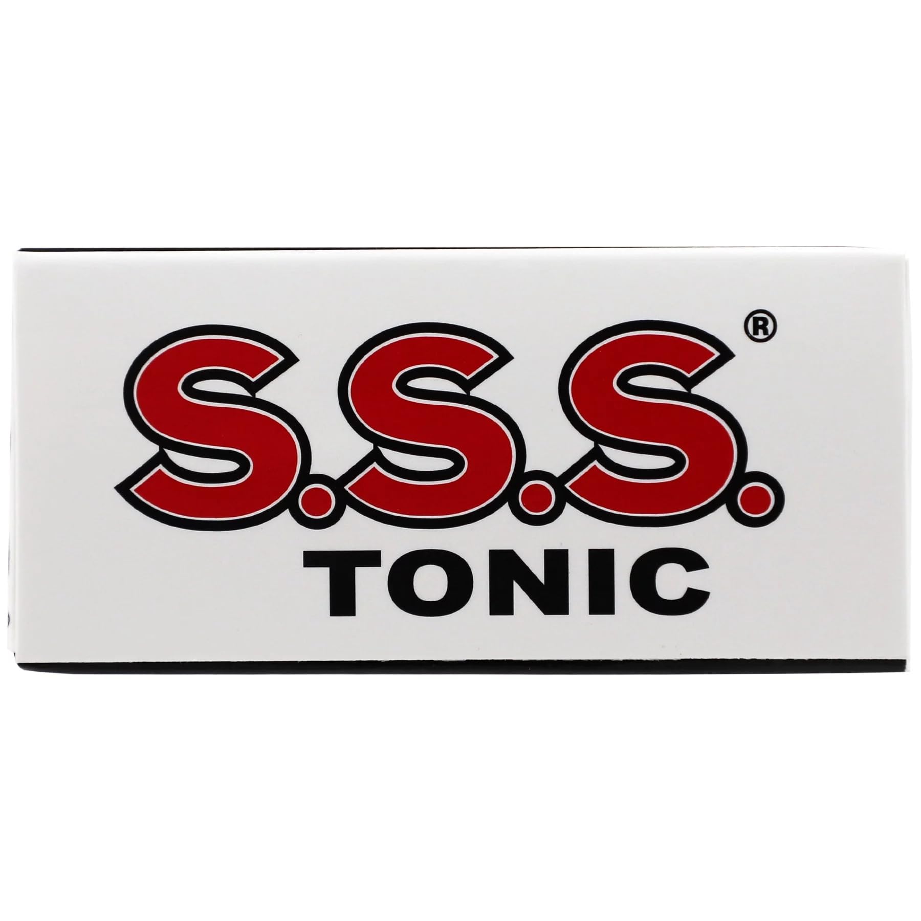 S.S.S. Tonic 3-pack display with three 10 oz bottles