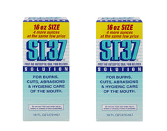 ST 37 First Aid Antiseptic Solution bottle, 16 oz, pack of 2