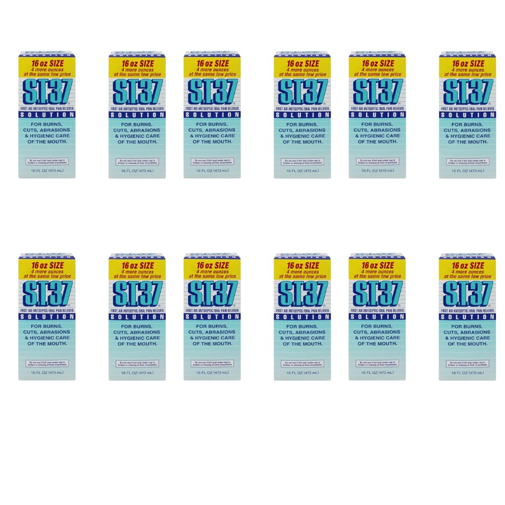 ST 37 Mouthwash 16 oz bottle, Case of 12