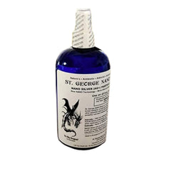 St George Nano Silver 16 oz colloidal silver bottle front label