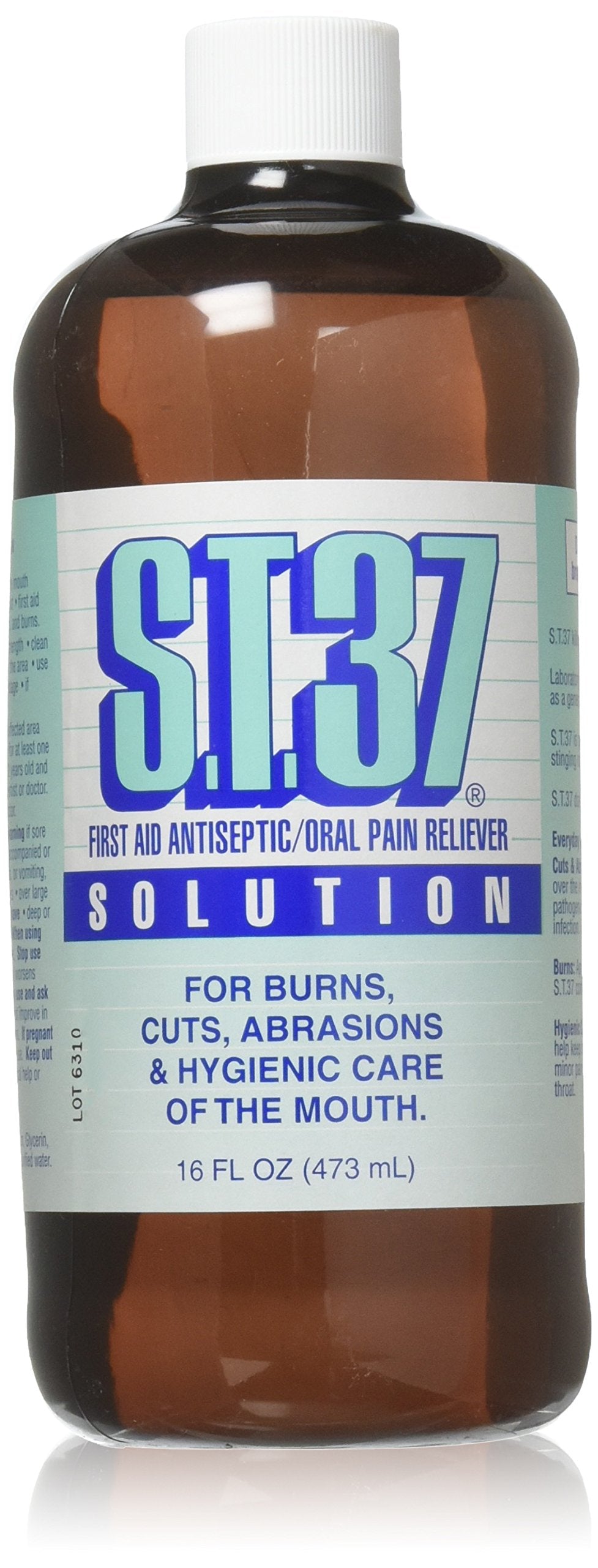 S.t.37 Mouth Pain Relief Solution 16oz bottle front view