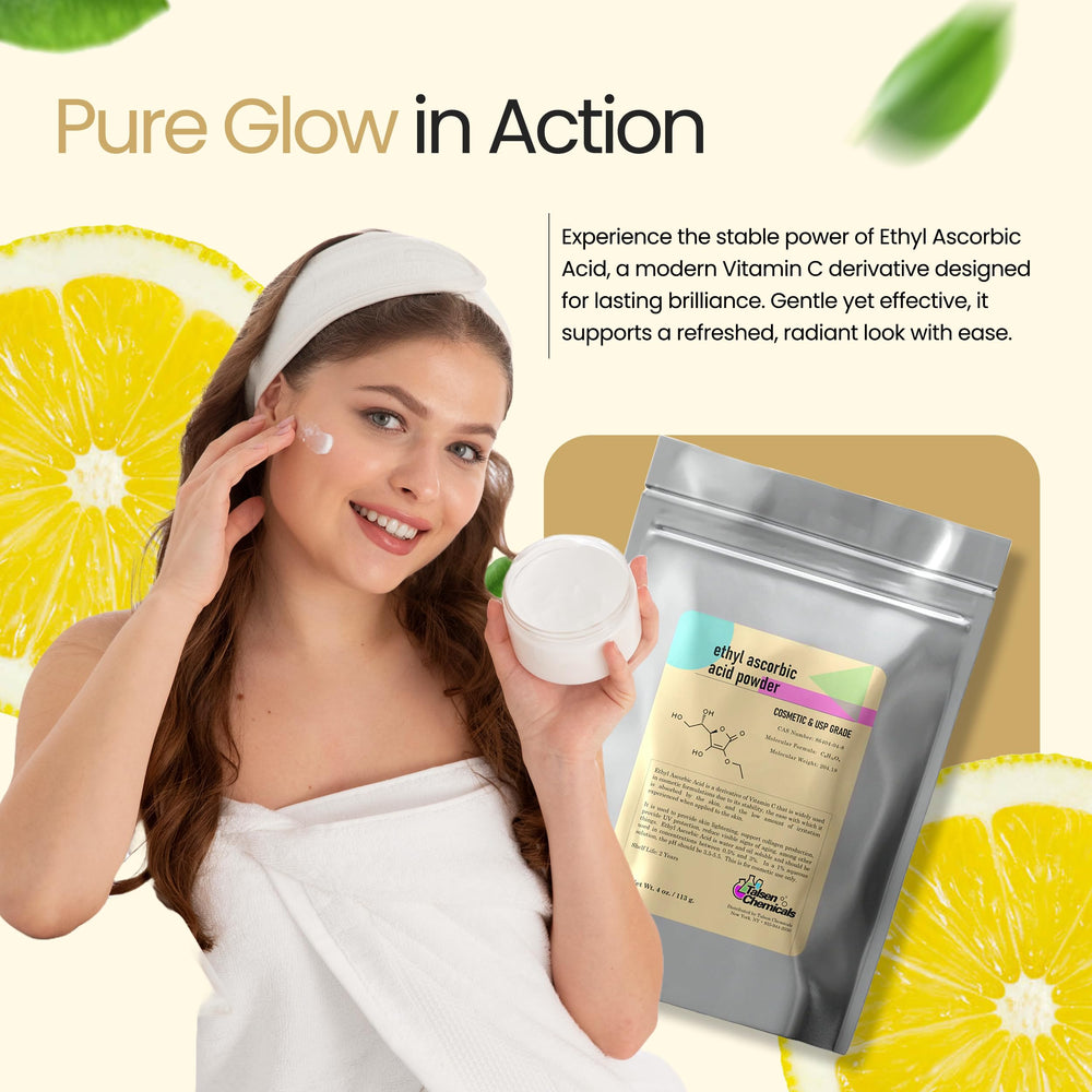 Graphic illustrating stable vitamin C derivative