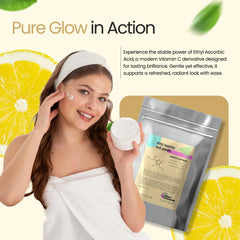 Graphic illustrating stable vitamin C derivative