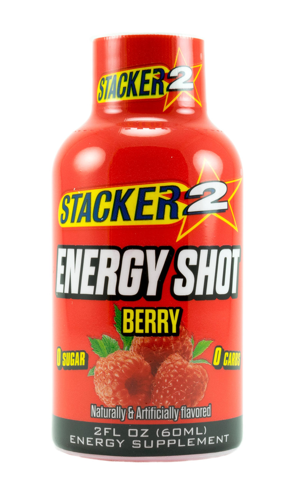 Stacker 2 Berry 24-shot packaging and display