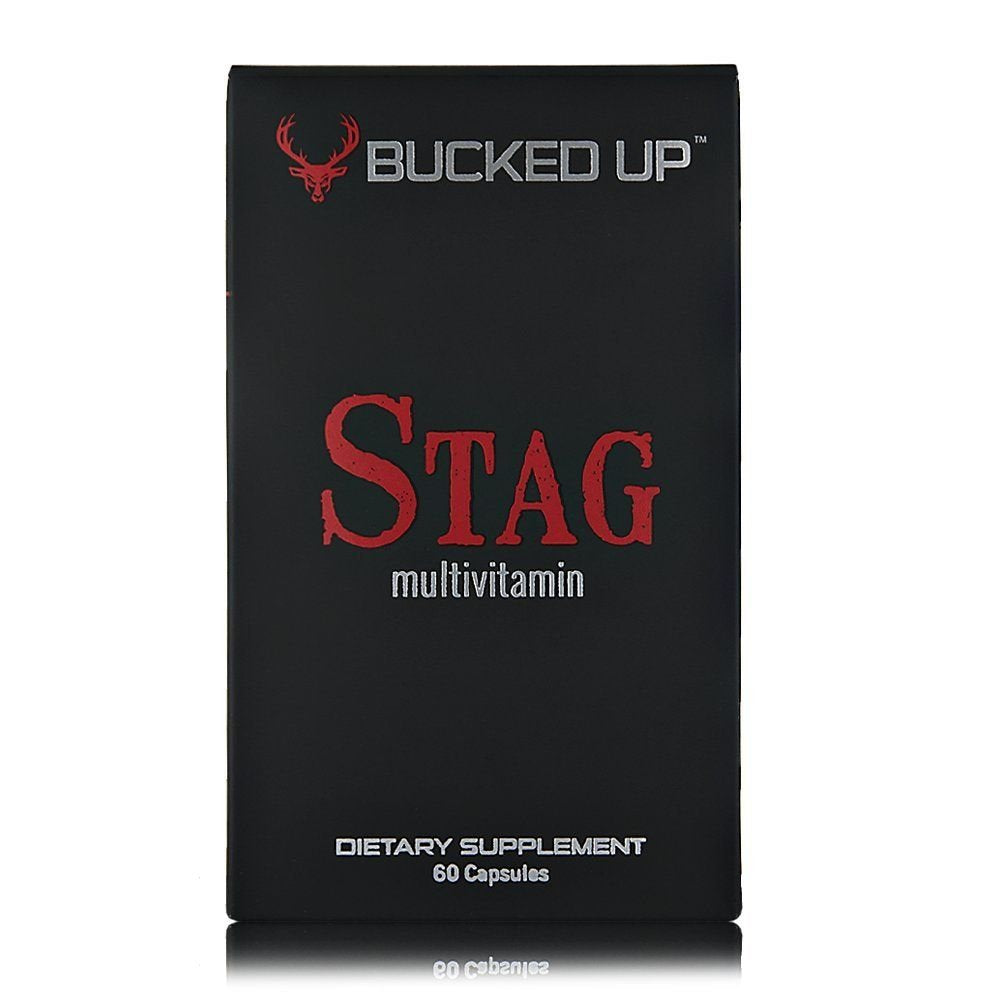 Stag Multivitamin for Men label showing full spectrum vitamin formula