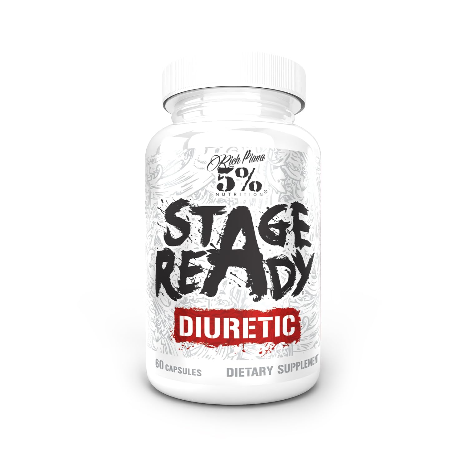 5% Nutrition Stage Ready Diuretic bottle and label