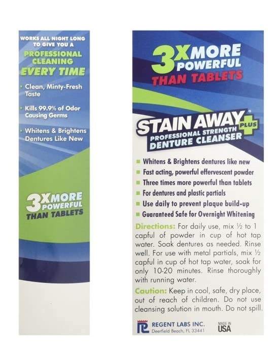 Two 8.1oz StainAway Plus cleanser containers in a 2-pack