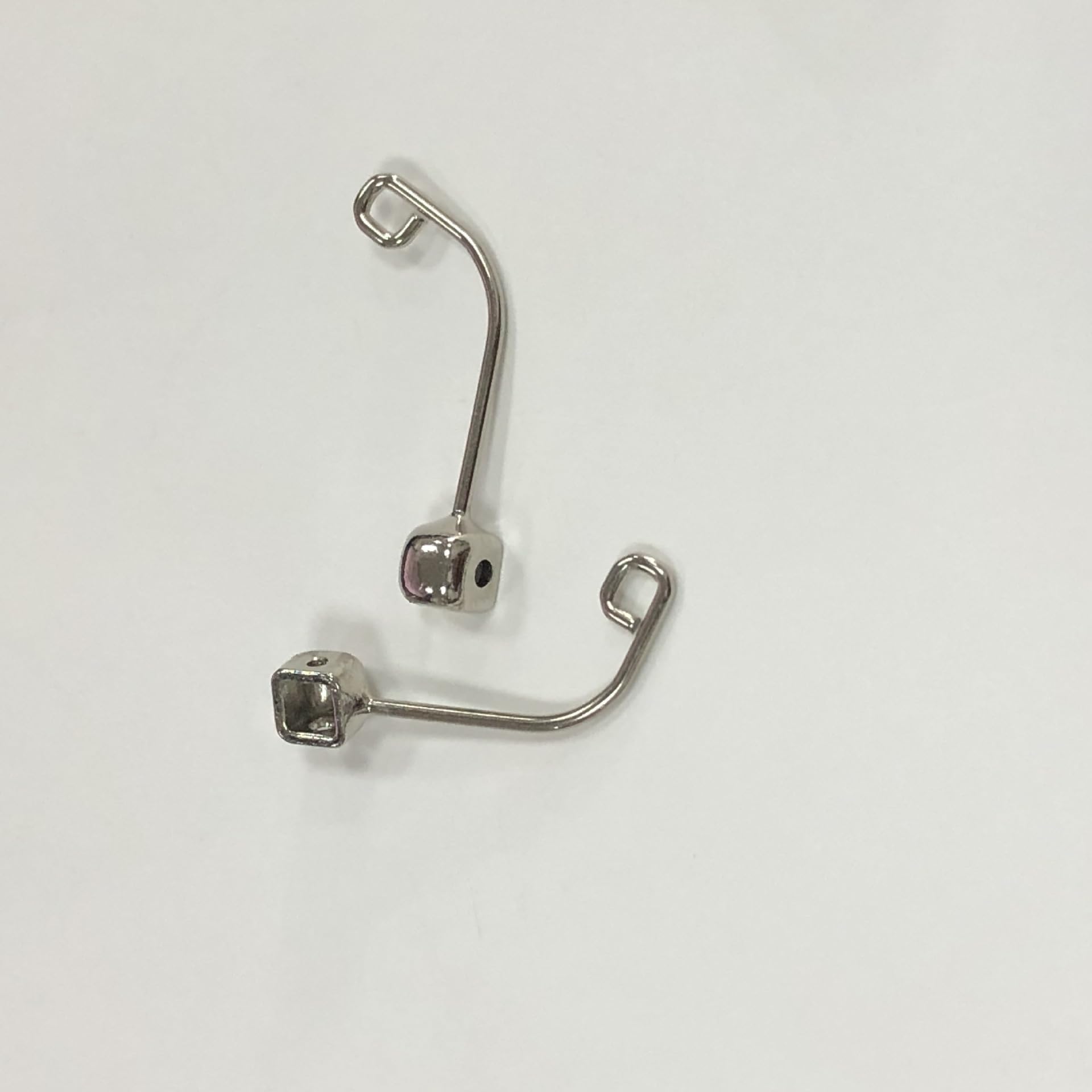 stainless steel eyeglass nose pads and components