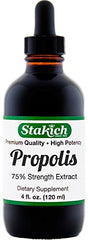 Stakich Propolis Extract bottle 4 oz 75% label