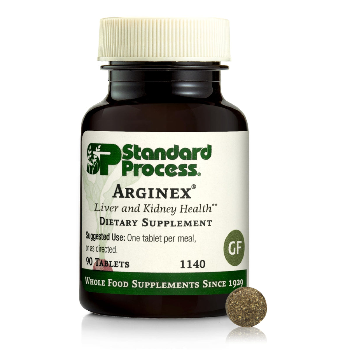 Standard Process Arginex bottle and label