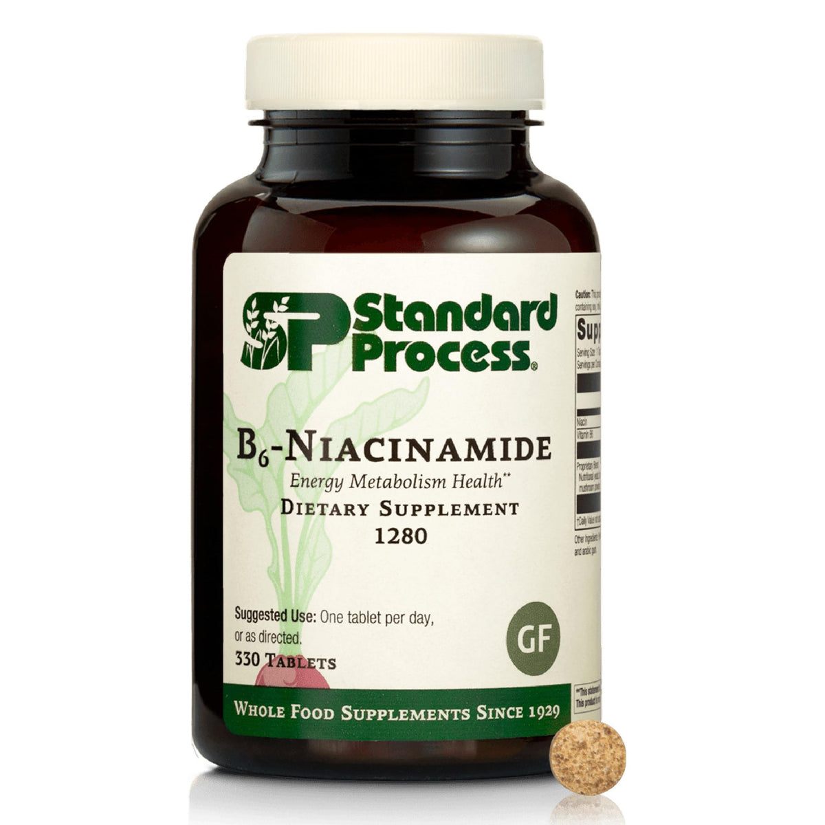 Standard Process B6-Niacinamide 90-tablet bottle