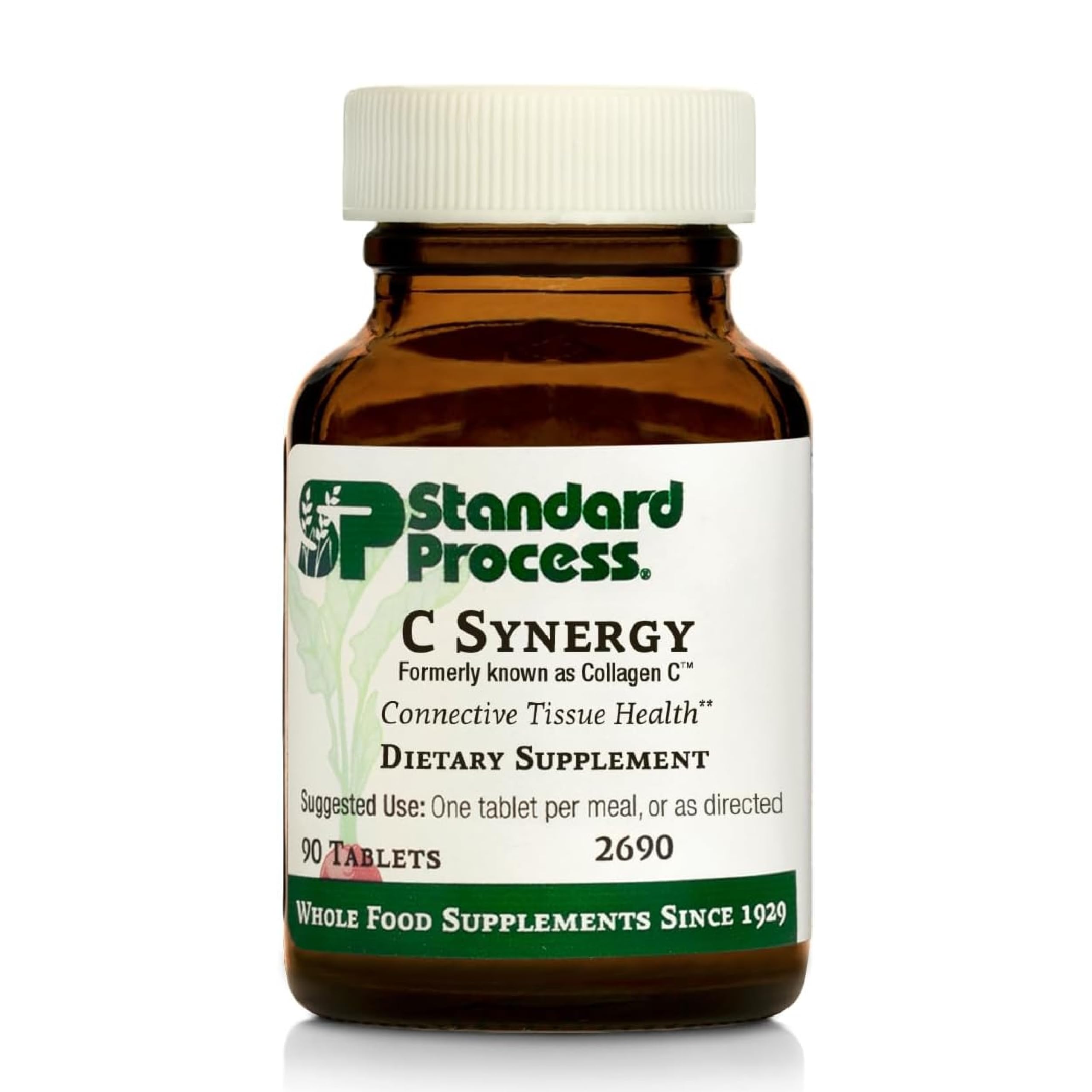 Standard Process C Synergy bottle front label