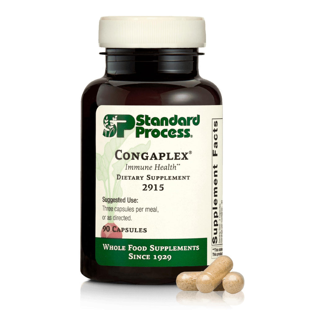 Bottle of Standard Process Congaplex Thymus Gland Support
