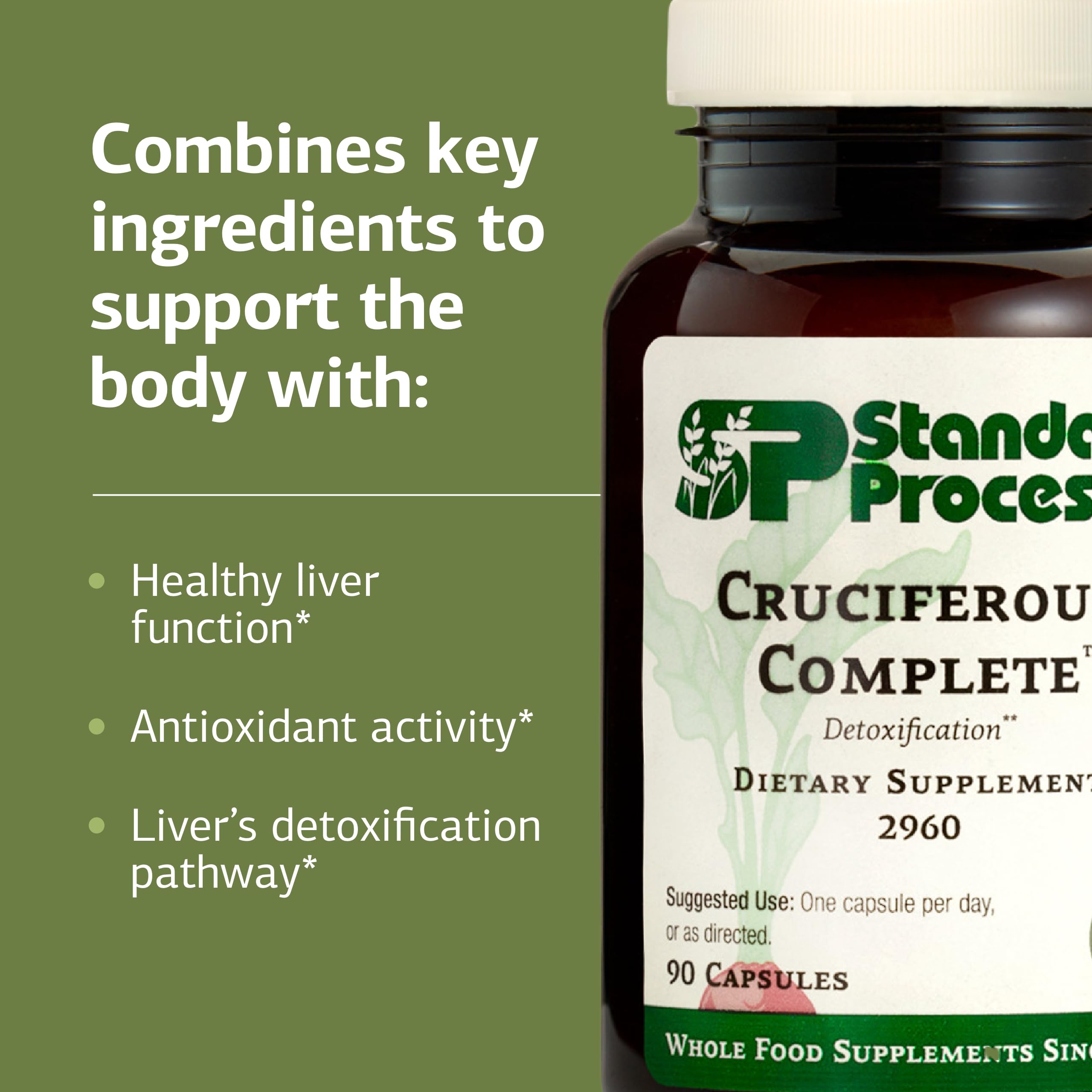Liver health and antioxidant support from Cruciferous Complete