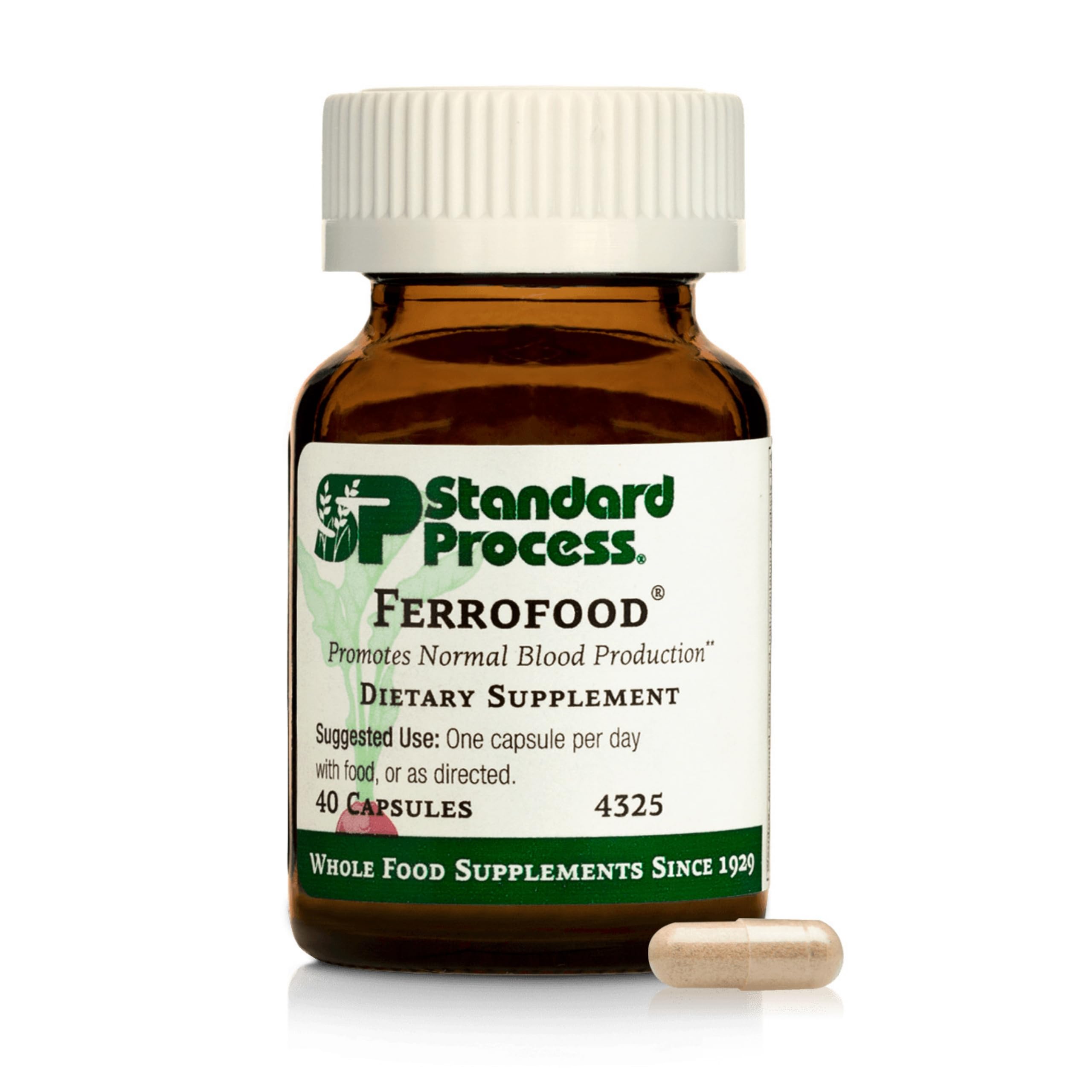 Standard Process Iron Standard Process Ferrofood - Iron Supplement for Normal Blood Producti ...