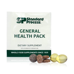 Front view of Standard Process General Health Pack box