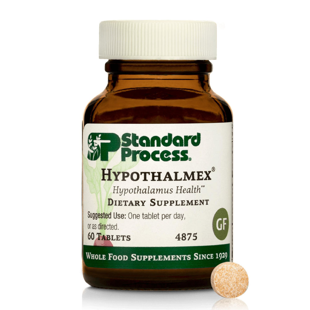 Standard Process Hypothalmex 60 tablets front view