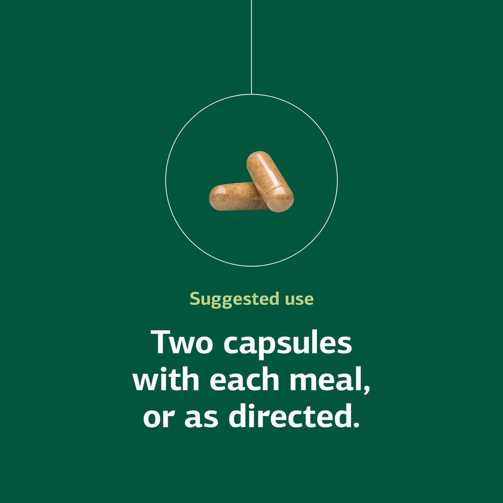 Two Immuplex capsules close-up on white background