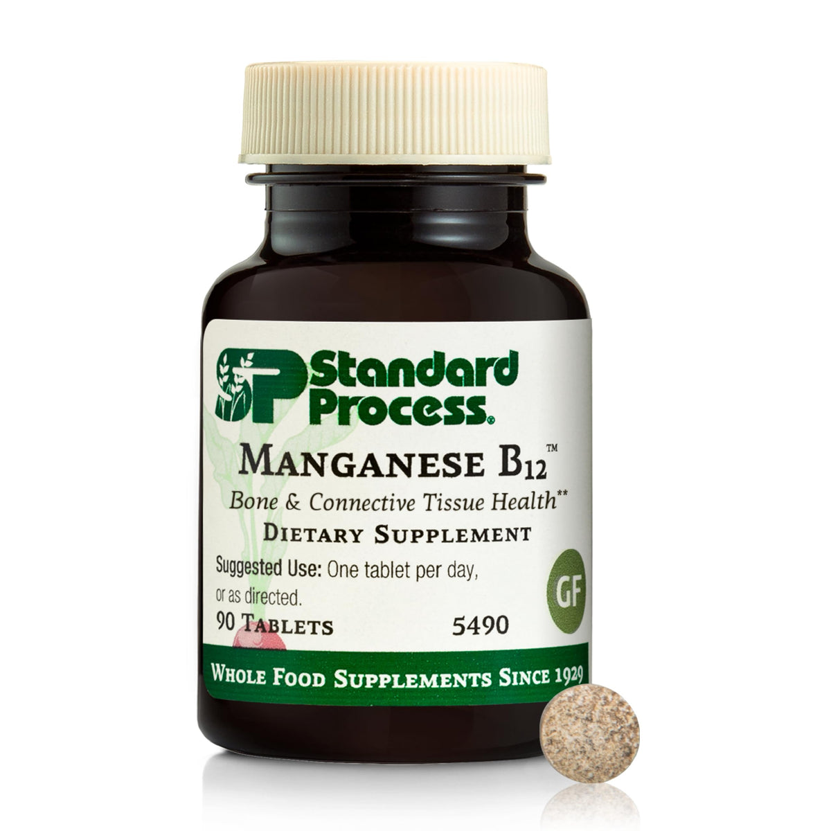 Standard Process Manganese B12 90 Tablets hero image