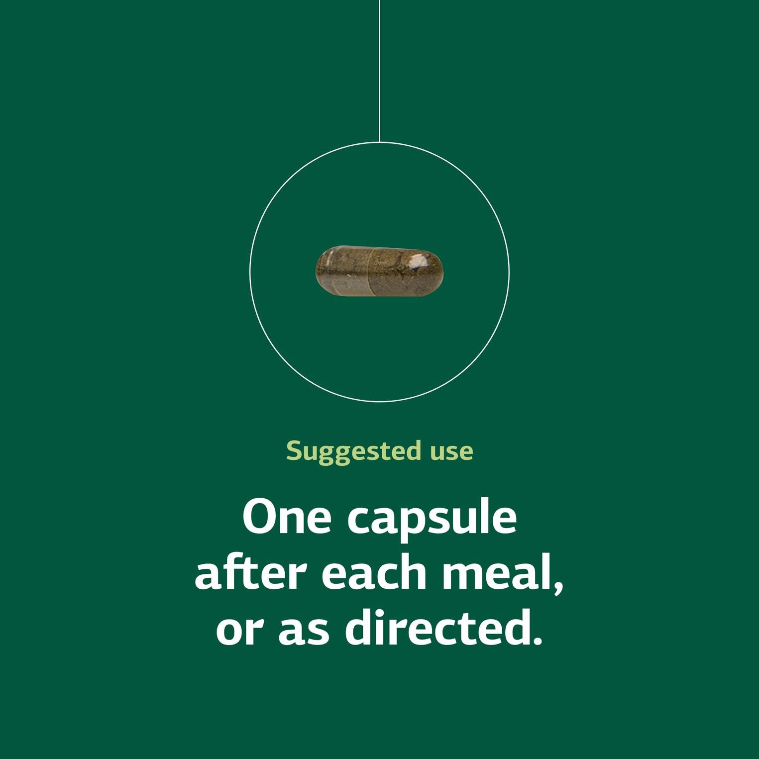 90 capsules bottle view for Okra Pepsin E3