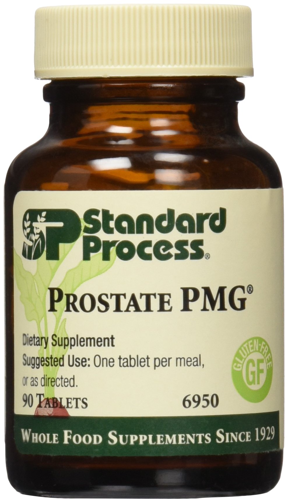 Standard Process Prostate PMG bottle and label