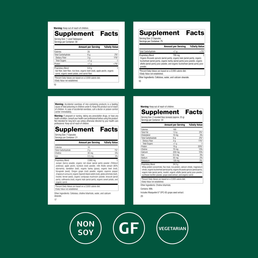 SP Complete whole-food nutrition supplement packaging