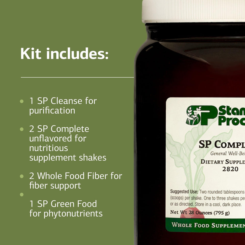 SP Green Food supplement included in the kit