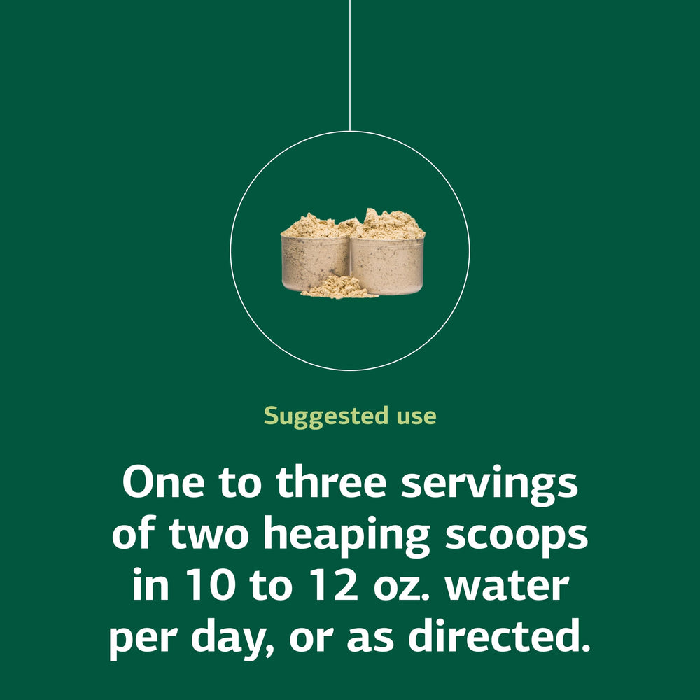 Nutrition highlights showing 17 g protein per serving