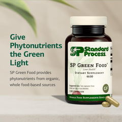 SP Green Food barley plant illustrates metabolism-friendly, whole-food support.