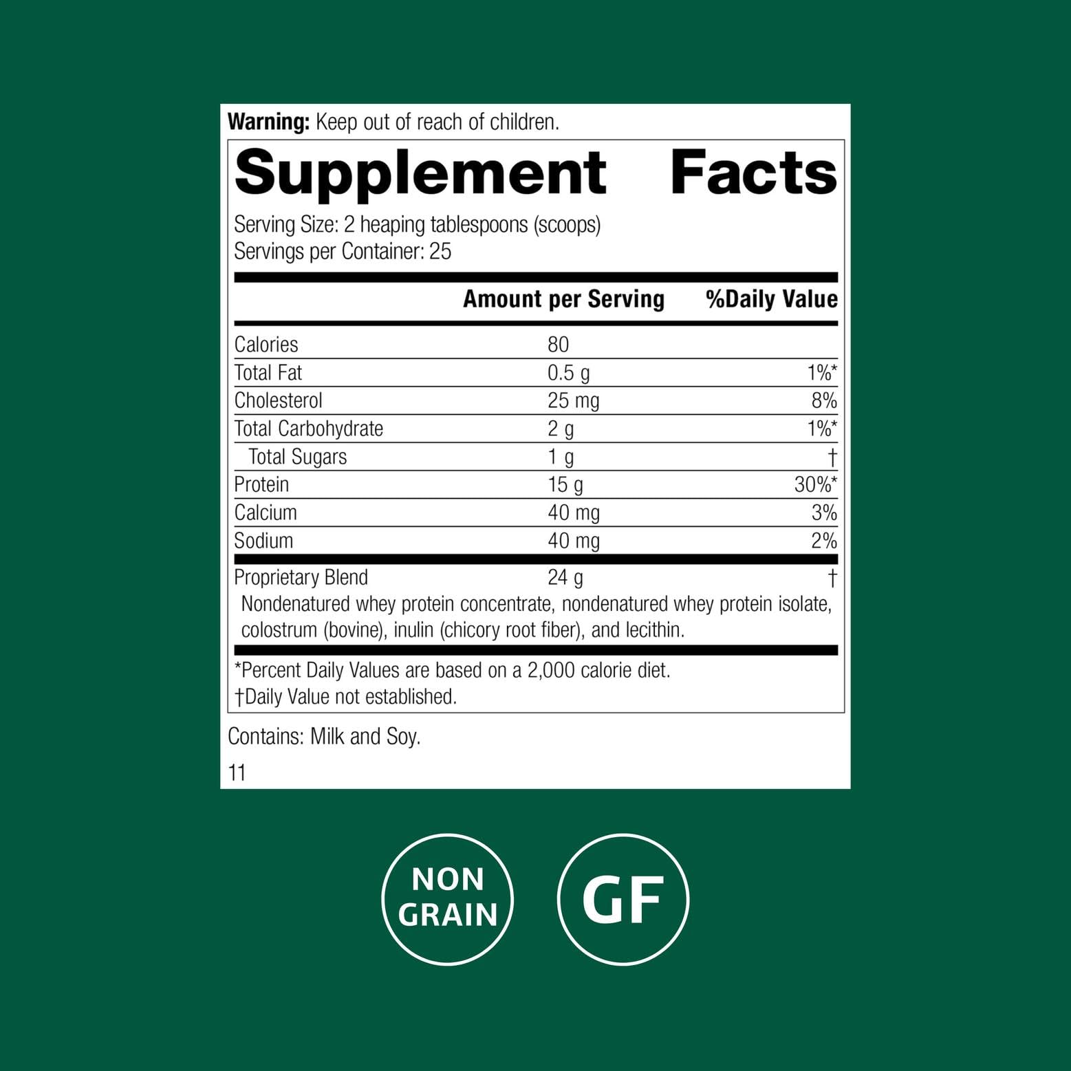 Standard Process Inc. Whey Pro Complete pour demonstrates versatile use in smoothies for immune support.