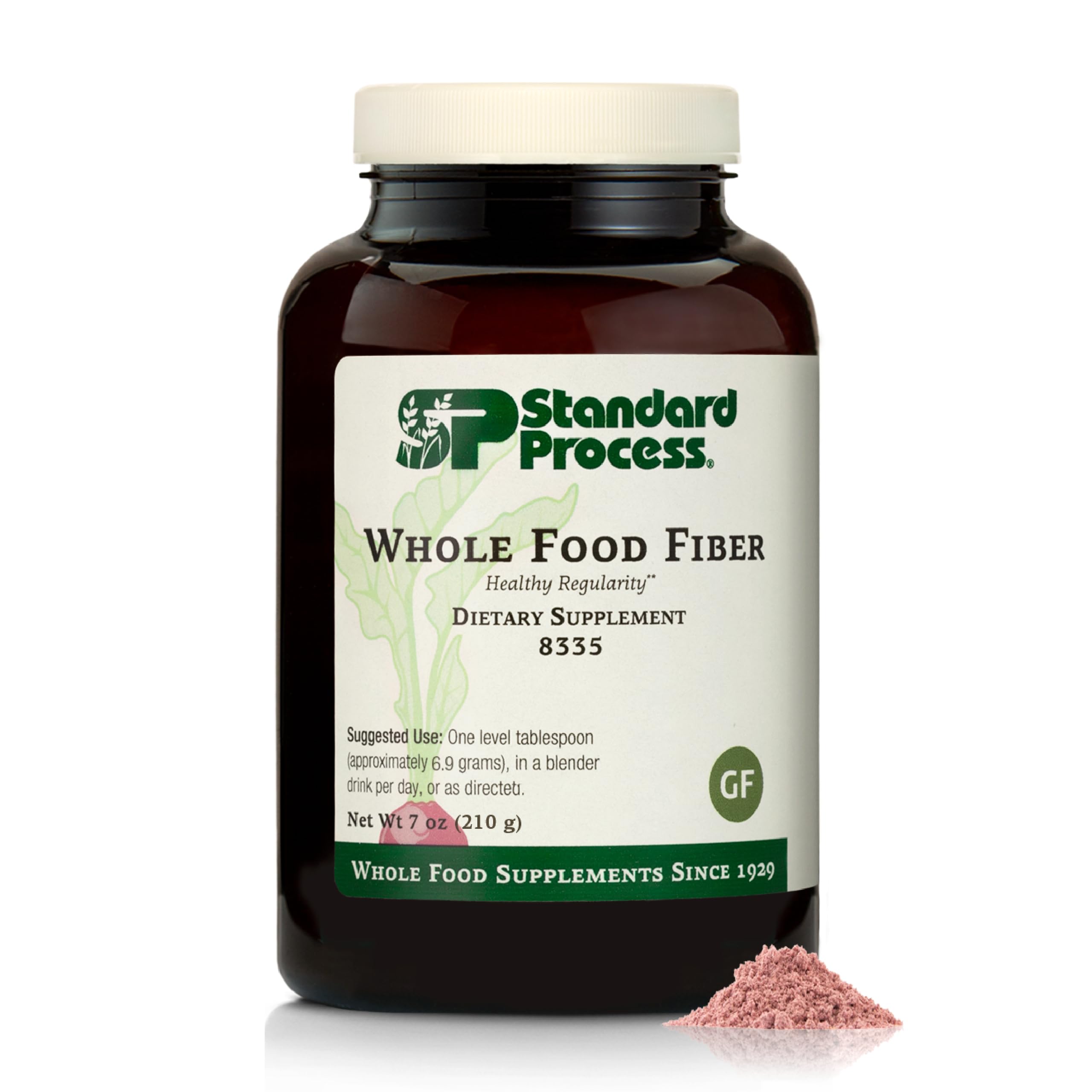 Front view of Standard Process Whole Food Fiber 7 oz packaging