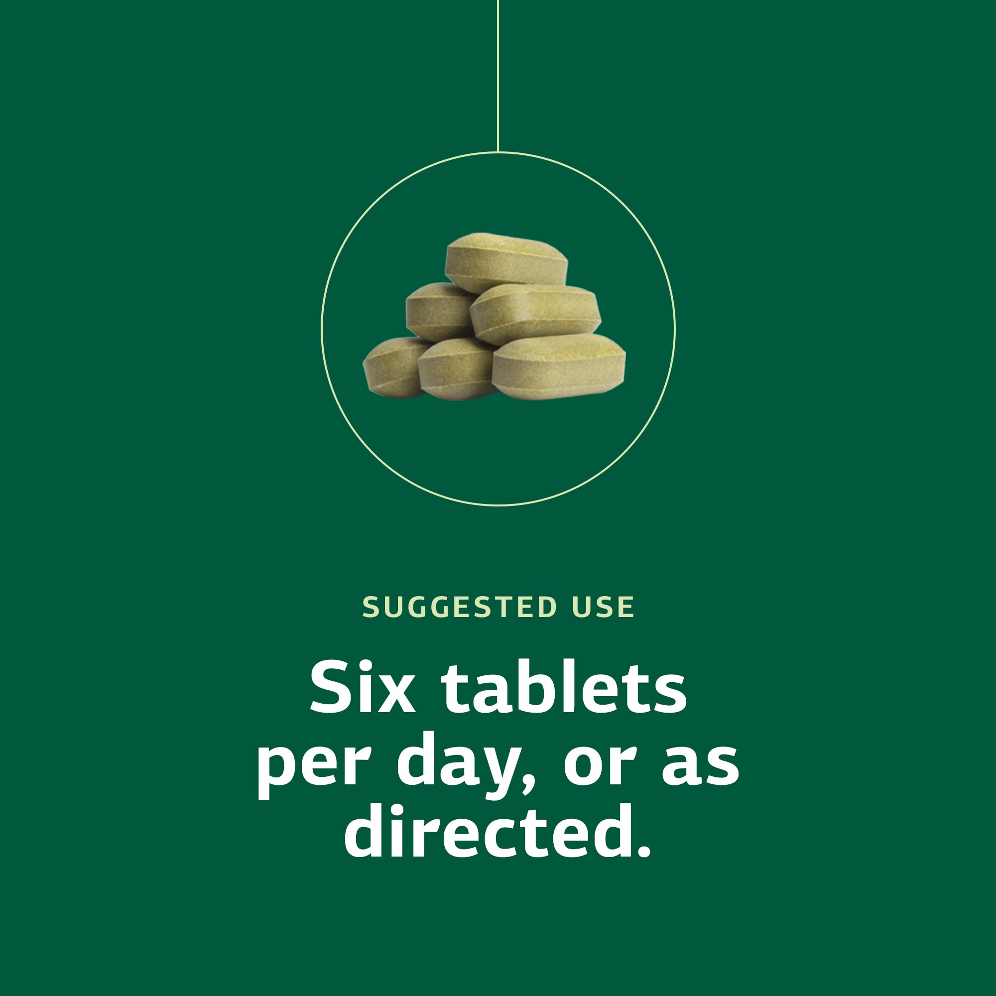 Nutrition facts label for Whole Food Folate