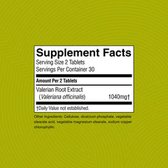 Illustration of standardized valerenic acids in valerian extract
