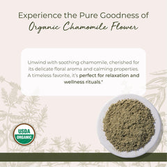 Starwest Chamomile Powder packaging and resealable bag