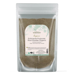 Starwest Botanicals Organic Echinacea Purpurea Root Powder 4 oz front view