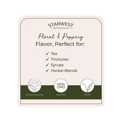 Close-up of golden-brown Echinacea Purpurea root powder texture