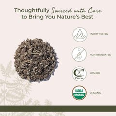 Marshmallow root tea infusion