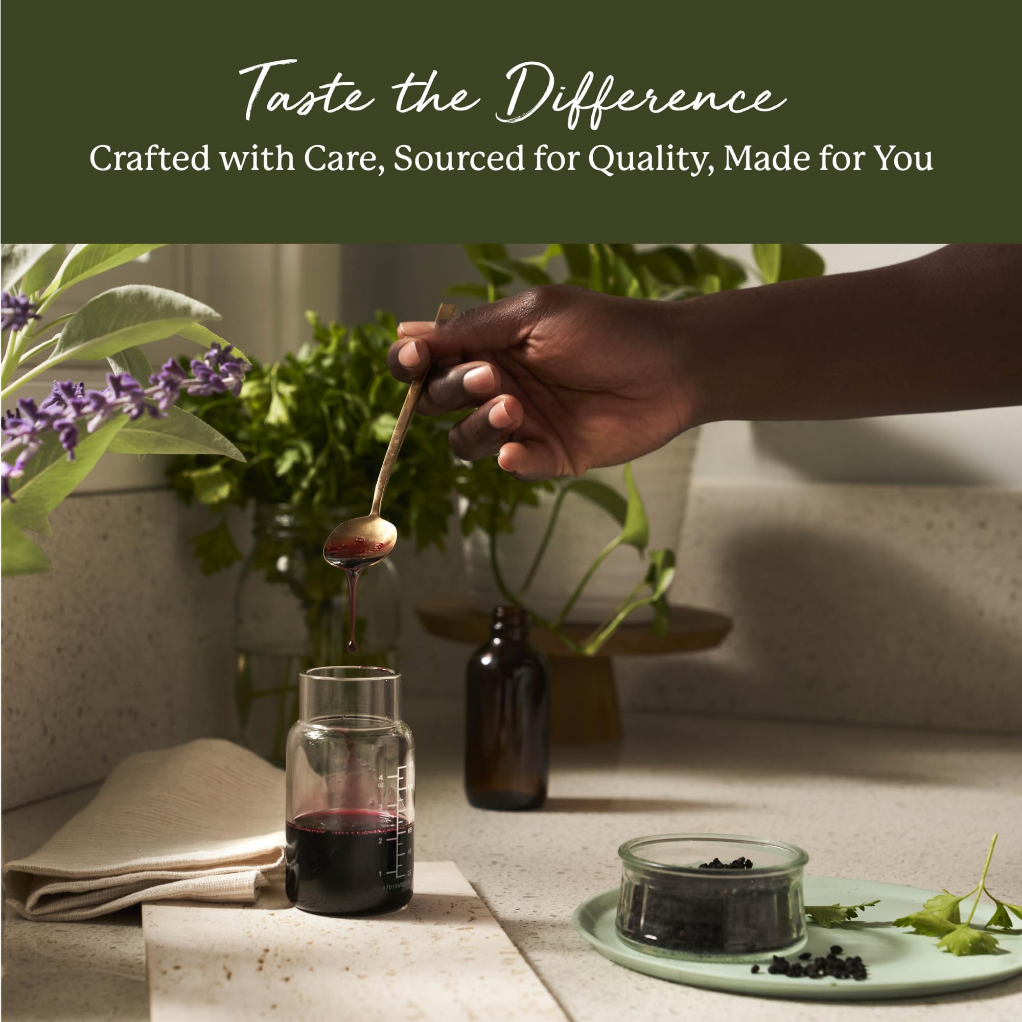 Organic and kosher certification seals on packaging