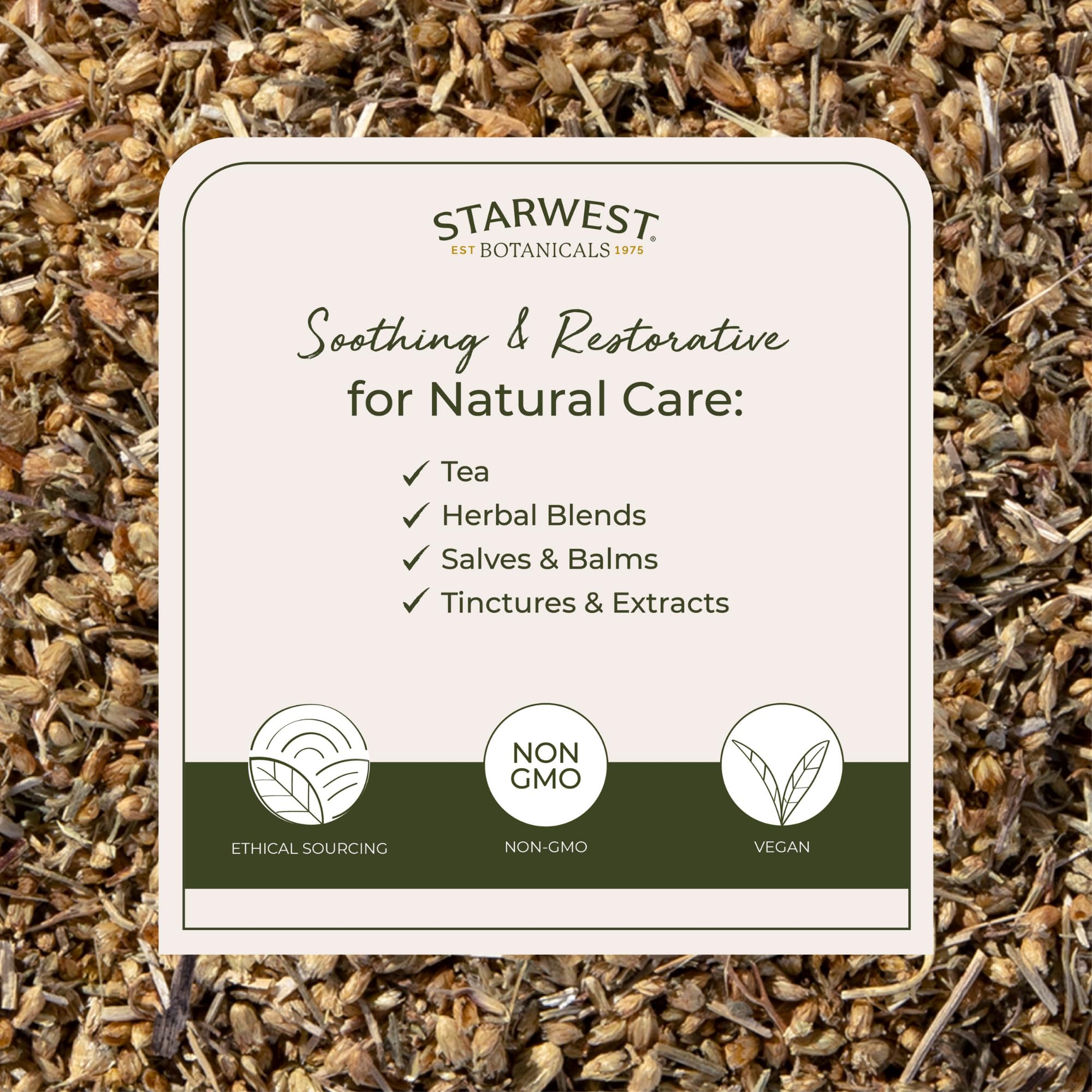 Yarrow flowers loose leaf for tea and tinctures