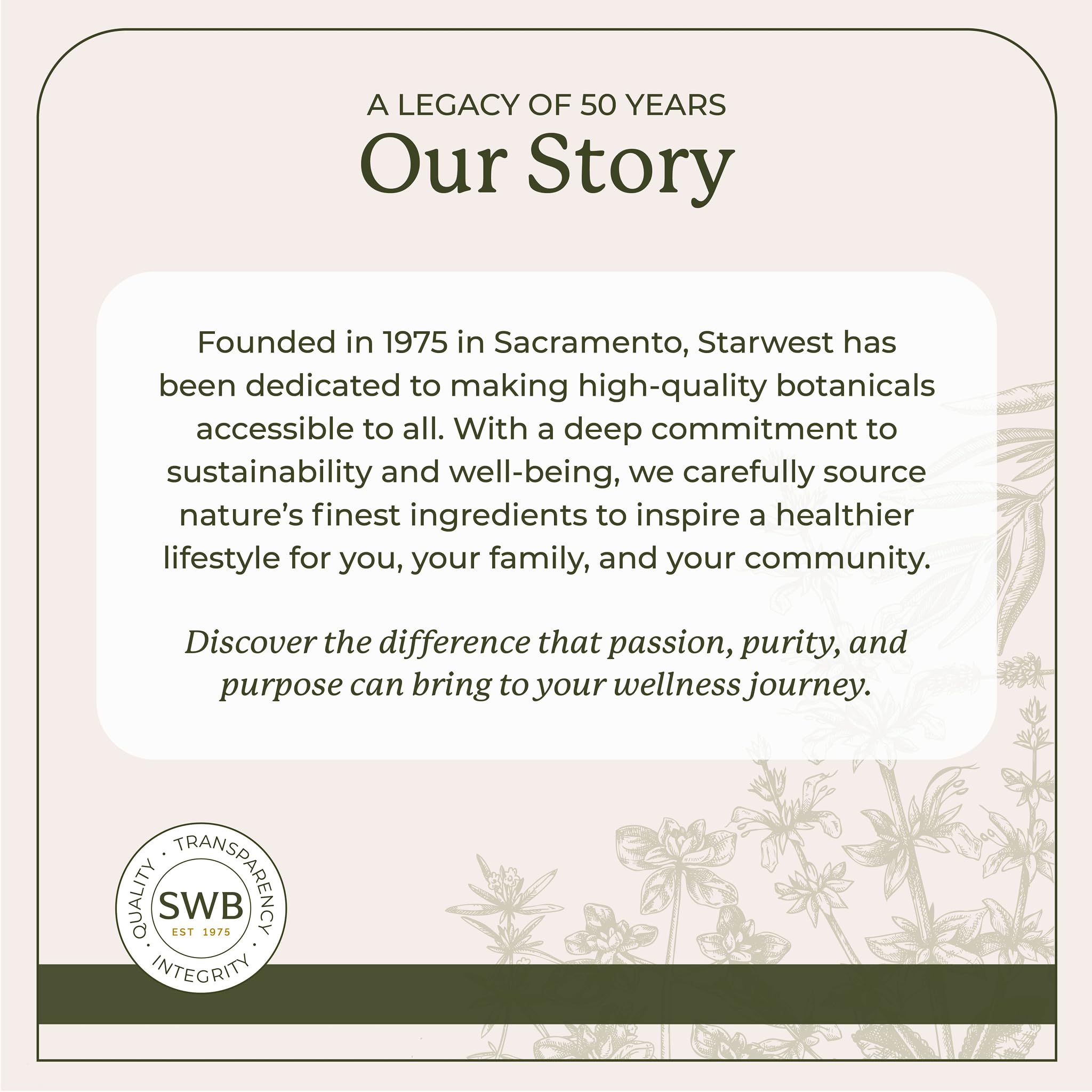 Starwest sustainability and Egypt sourcing note