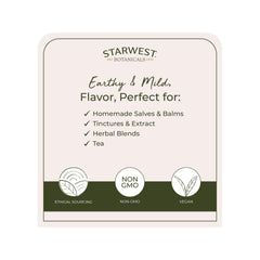 Powdered St. John's Wort ready for tea, tinctures, or capsules